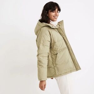 Madewell Puffer Parka Holland Quilted